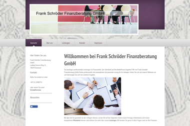 frank-schroeder-finanzberatung.com - Finanzdienstleister Hannover