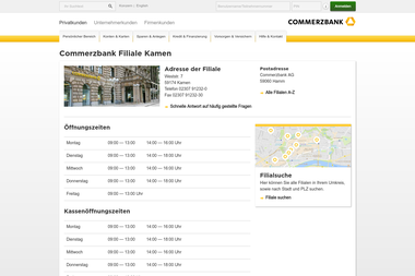 commerzbank.de/filialen/de/Kamen - Finanzdienstleister Kamen