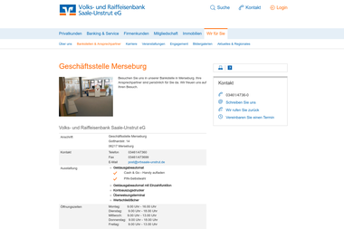 vrbsaale-unstrut.de/wir-fuer-sie/filialen-ansprechpartner/filialen/uebersicht-filialen/filiale-11112 - Finanzdienstleister Merseburg