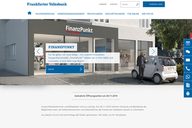 frankfurter-volksbank.de - Finanzdienstleister Mörfelden-Walldorf