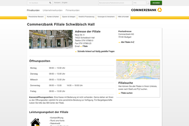 commerzbank.de/filialen/de/Schw%C3%A4bisch%20Hall - Finanzdienstleister Schwäbisch Hall