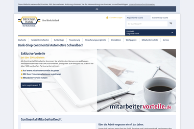 degussa-bank.de/bank-shop-continental-automotive-schwalbach - Finanzdienstleister Schwalbach Am Taunus
