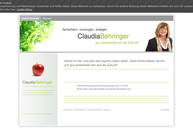 claudiabehringer.de - Finanzdienstleister Würzburg