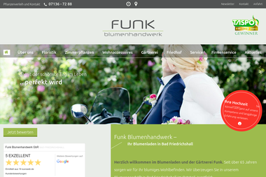 funk-blumen.de - Blumengeschäft Bad Friedrichshall