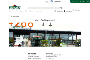 dehner.de/markt/bad_kreuznach - Blumengeschäft Bad Kreuznach