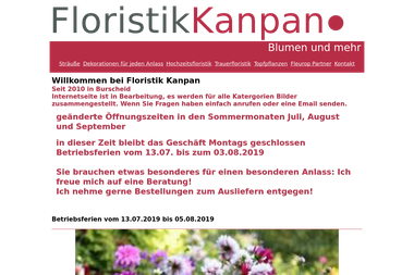 floristikkanpan.de - Blumengeschäft Burscheid