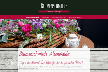 blumenschmiede-cuxhaven.de - Blumengeschäft Cuxhaven