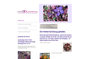 blumen-ahrens.de - Blumengeschäft Delitzsch