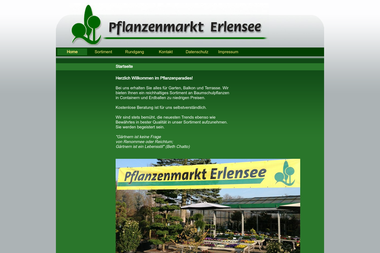 pflanzenmarkt-erlensee.de - Blumengeschäft Erlensee