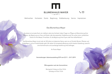 blumenhausmayer.de - Blumengeschäft Friedrichshafen