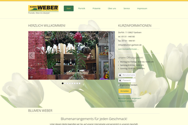 blumen-garbsen.de - Blumengeschäft Garbsen