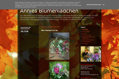 annies-blumenlaedchen.blogspot.de - Blumengeschäft Gross-Umstadt