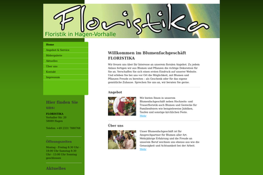 floristika-hagen.de - Blumengeschäft Hagen