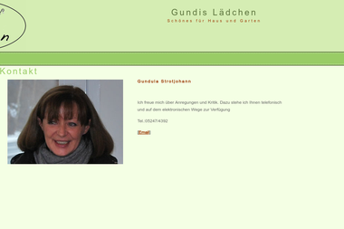gundis-laedchen.de/Kontakt.html - Blumengeschäft Harsewinkel
