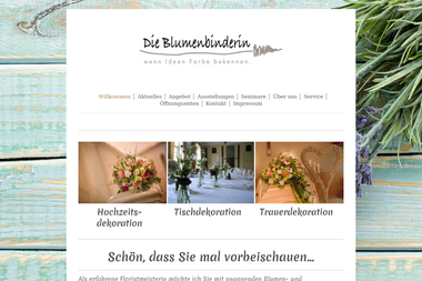 dieblumenbinderin.com - Blumengeschäft Hessisch Oldendorf