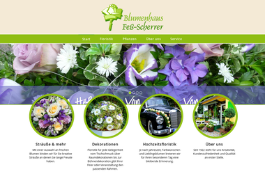 blumen-fess-scherrer.de - Blumengeschäft Kaiserslautern