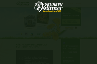 buettner-blumen.de - Blumengeschäft Kulmbach