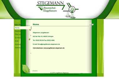 jungpflanzen-stegemann.de - Blumengeschäft Löningen