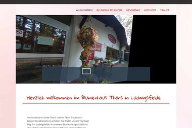 blumenhaus-ludwigsfelde.de - Blumengeschäft Ludwigsfelde