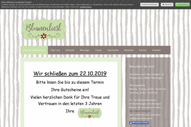 blumenliesl.com - Blumengeschäft Meiningen