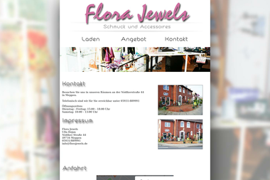 florajewels.de/kontakt.html - Blumengeschäft Meppen