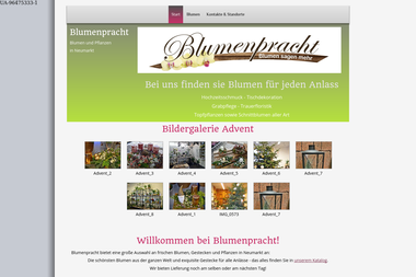 blumenpracht.com - Blumengeschäft Neumarkt In Der Oberpfalz