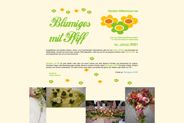 blumiges-mit-pfiff.de - Blumengeschäft Neustadt Am Rübenberge