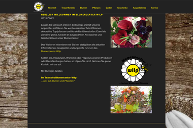 blumencenter-wilp.de - Blumengeschäft Oberhausen