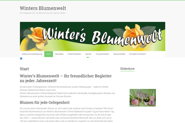 winters-blumenwelt.de - Blumengeschäft Peine