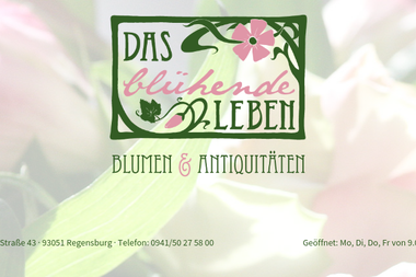 das-bluehende-leben.com - Blumengeschäft Regensburg