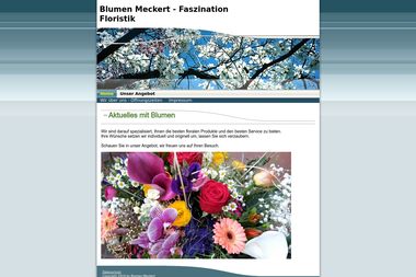 blumen-meckert.de - Blumengeschäft Roth