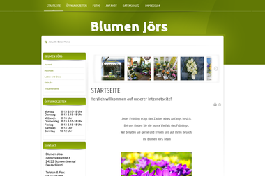 blumen-joers.de - Blumengeschäft Schwentinental