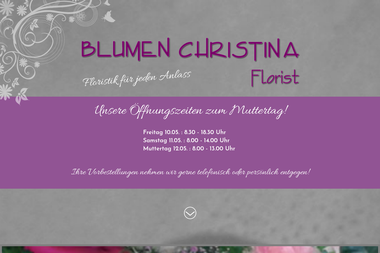 blumen-christina.de - Blumengeschäft Schwerte