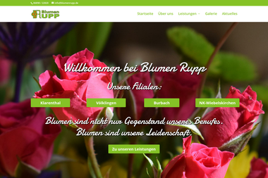 blumenrupp.de - Blumengeschäft Völklingen