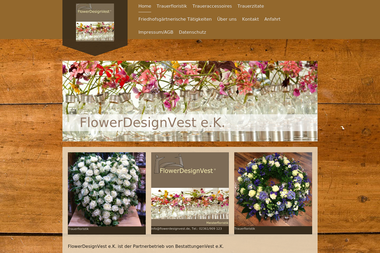 flowerdesignvest.de - Blumengeschäft Waltrop