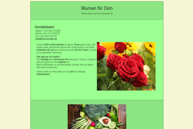 blumenwaldi.de - Blumengeschäft Witten