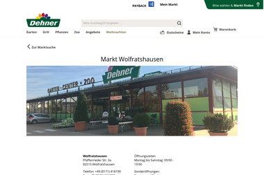 dehner.de/markt/wolfratshausen - Blumengeschäft Wolfratshausen