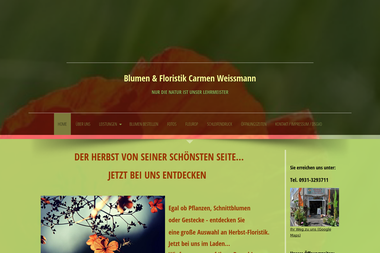 blumen-floristik-weissmann.de - Blumengeschäft Würzburg