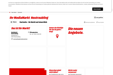 mediamarkt.de/markt/neutraubling - Fotograf Neutraubling