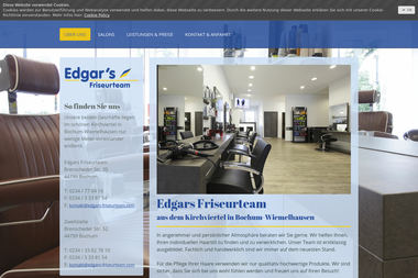edgars-friseurteam.com - Friseur Bochum