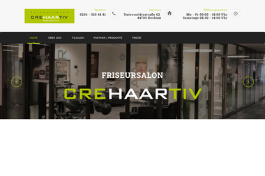 friseursalon-crehaartiv.de - Friseur Bochum