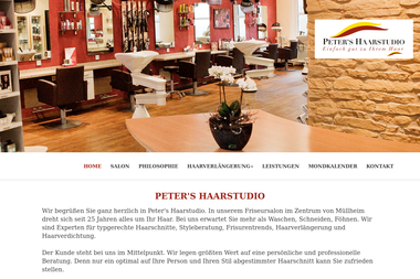 peters-haarstudio.eu - Friseur Müllheim