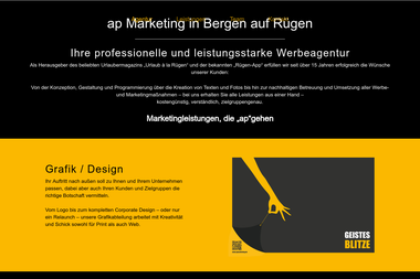 apmarketing.de - Grafikdesigner Bergen Auf Rügen