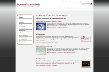 promote-your-web.de - Grafikdesigner Erlangen