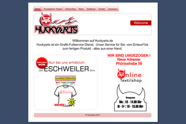 huckyarts.de - Grafikdesigner Eschweiler