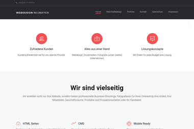webdesign-neumayer.de - Grafikdesigner Geretsried