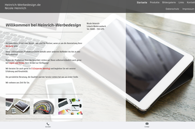 heinrich-werbedesign.de - Grafikdesigner Lebach