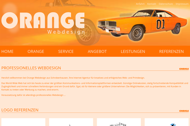 orange-webdesign.de - Grafikdesigner Schrobenhausen