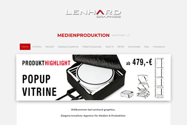 lenhard-graphics.de - Grafikdesigner Siegen