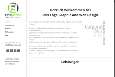 foge-design.de - Grafikdesigner Viernheim